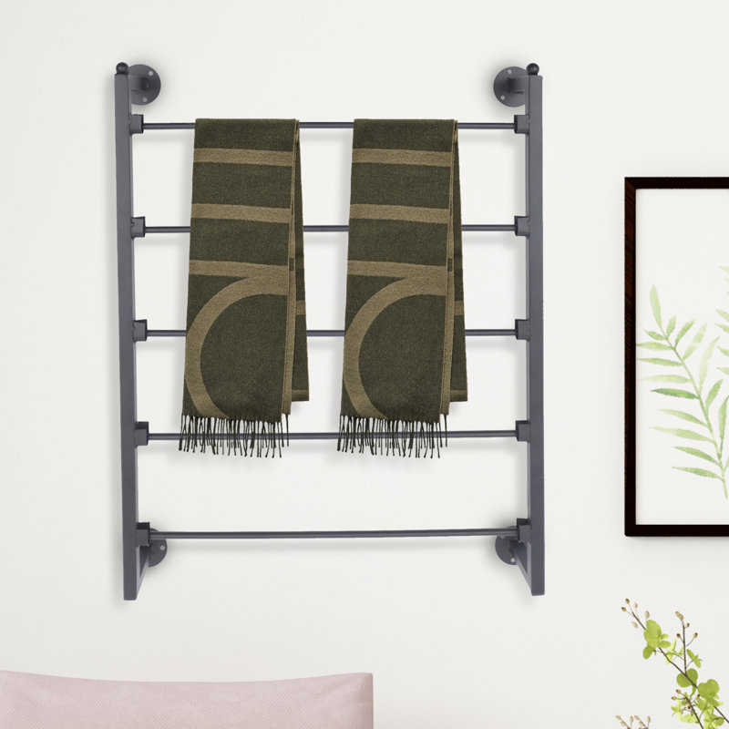 Porte-foulard mural Akiyoshi, Noir