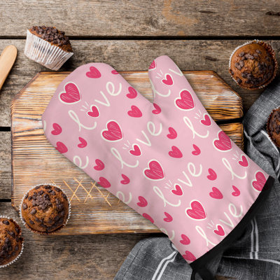 Love-Inspired Simplicity Oven Mitt Cotton Twill