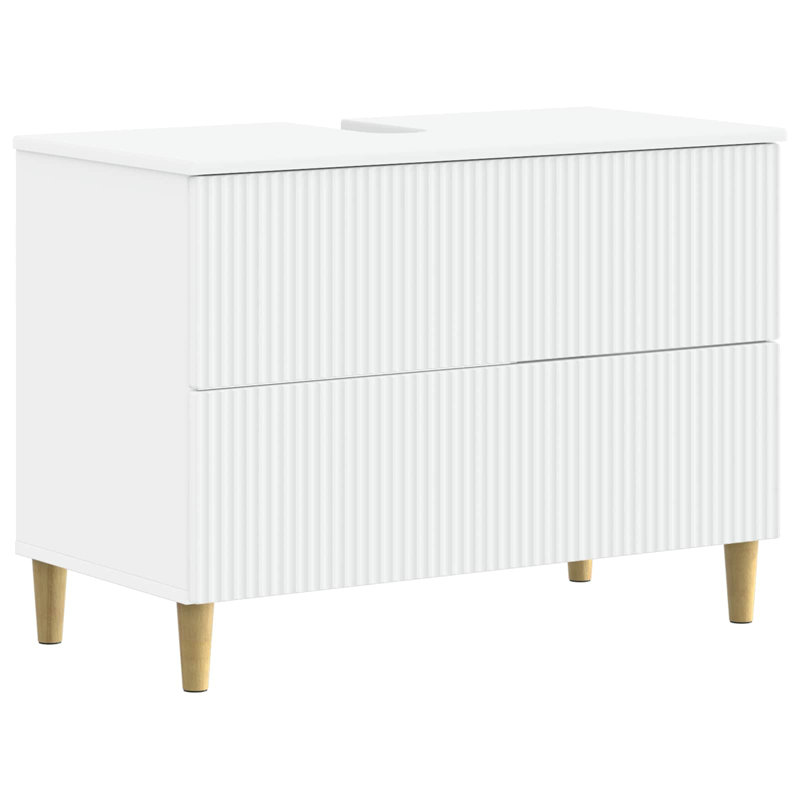 Under Sink Cabinet, White