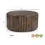 Table basse simple en bois massif Josiane-556464194