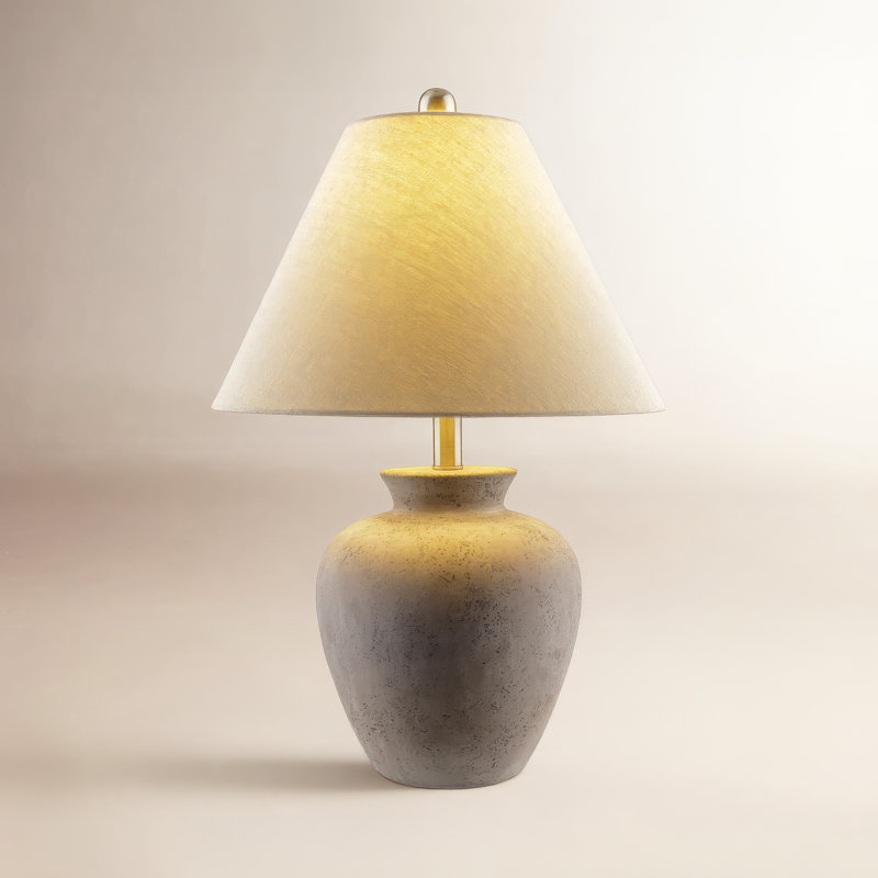 Lampe de table Calico, Gris