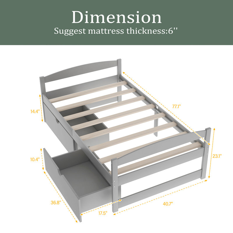 Audrinna Daybed, Gray