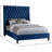 Dymph Upholstered Wingback Bed-63427116-63427117