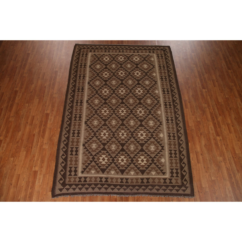 Tapis oriental géométrique Kilim 7 x 10