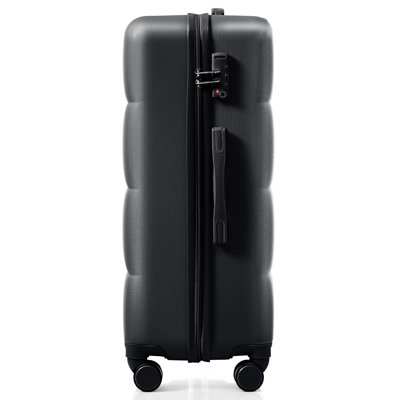 Luggage Set of 3, Airline Certified Carry-on Luggage with Cup Holder, ABS Hard Shell Luggage with Spinner Wheels