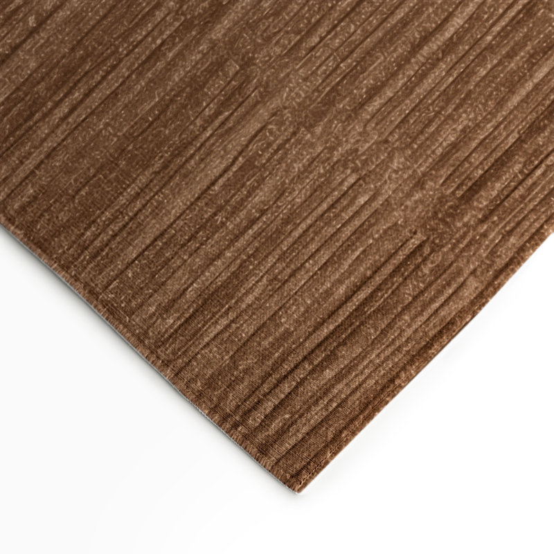 Tapis brun uni d'intérieur et d'extérieur, Rectangulaire 3 pi x 5 pi