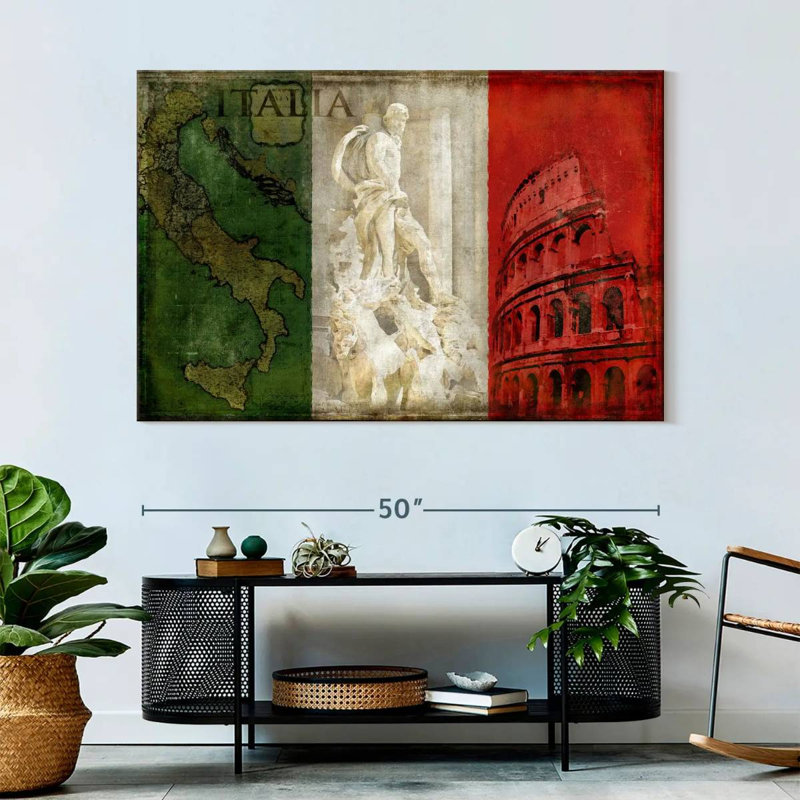 Borges Brava Italia, 34" H x 51" W