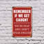 «If We Get Caught It's Deaf and No English» (paquet de 2) 8 po x 12 po