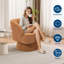 Upholstered Swivel Armchair-1392584063