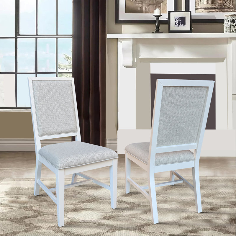 Albin Solid Wood Upholstered Dining Chair
