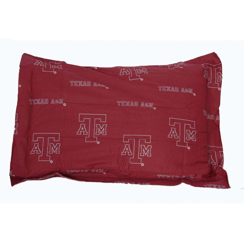 NCAA Sateen Sham Set