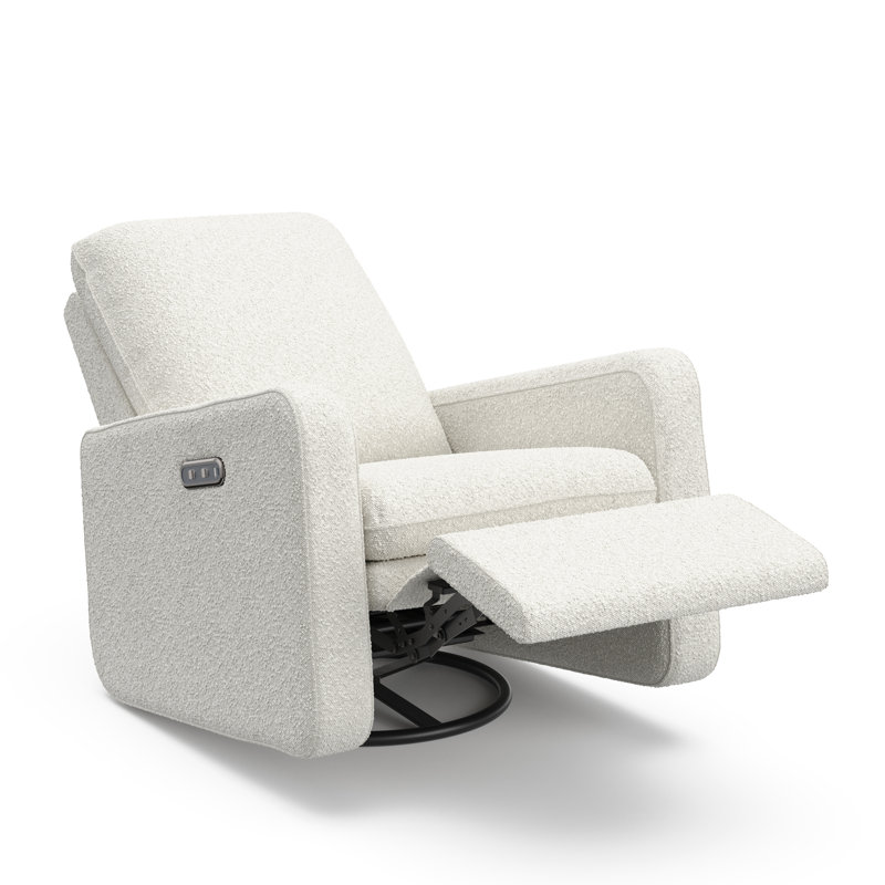 Ensemble de lit de bébé convertible 5 en 1 avec tiroir, table à langer et fauteuil inclinable électrique Graco Teddi