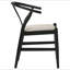 Ensemble de 2 chaises d'appoint en bois noir Camerota-1870238458