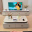 Table basse à quatre tiroirs Creamy Rockboard