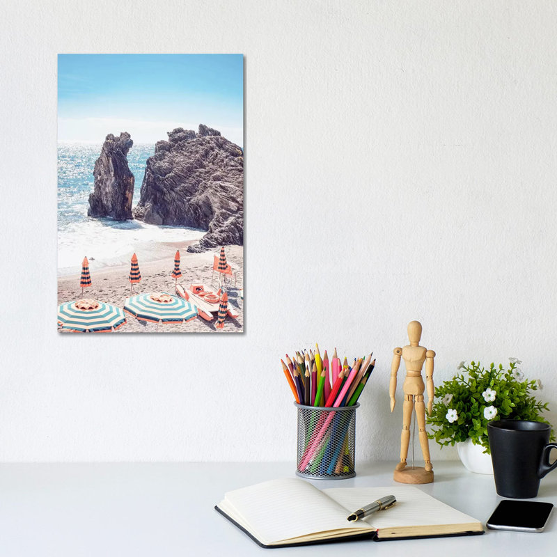 Capri - Print on Canvas, 30.48cm H x 20.32cm W x 1.91cm D, Wrapped Canvas