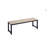 Kerre 4 - Person Solid Wood Top Four Leg Dining Set