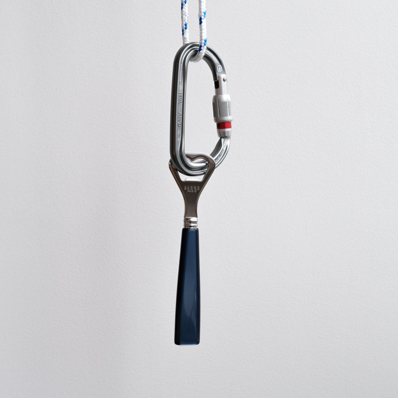 Icone Stainless Steel Corkscrew, Steel Blue