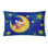  Coussin décoratif intérieur / extérieur Bear Sleeping in the Moon and Stars