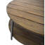 Hammons 80cm Solid Wood Top Console Table