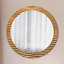 Huldar Glass Flat Wall Mirror