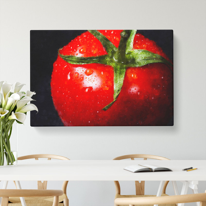 Red Tomatoes - Wrapped Canvas, 50cm H x 76cm W x 3cm D