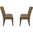 Dunblane 18.5'' H Upholstered Mahogany Side Chair