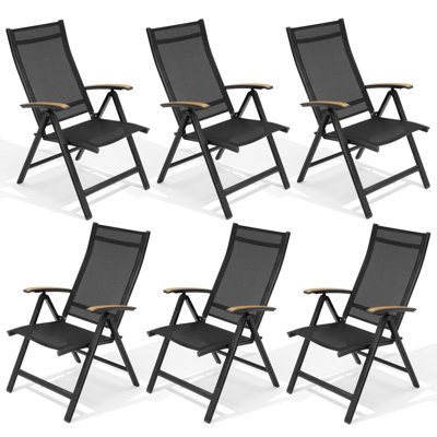  Fauteuil pliant d'extérieur réglable en aluminium