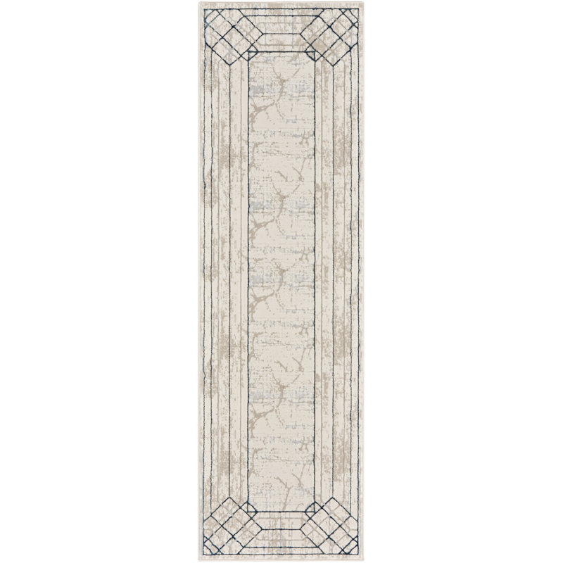 Berno Geometric Indoor Rug, Runner 2'3" x 7'6"