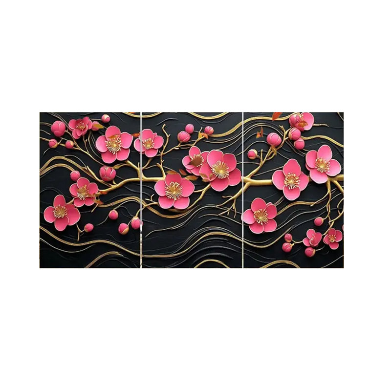 3 Piece Wrapped Canvas Print