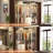39.5'' - 65.5" W Closet System with Drawers and Hanging Rods-2122896554