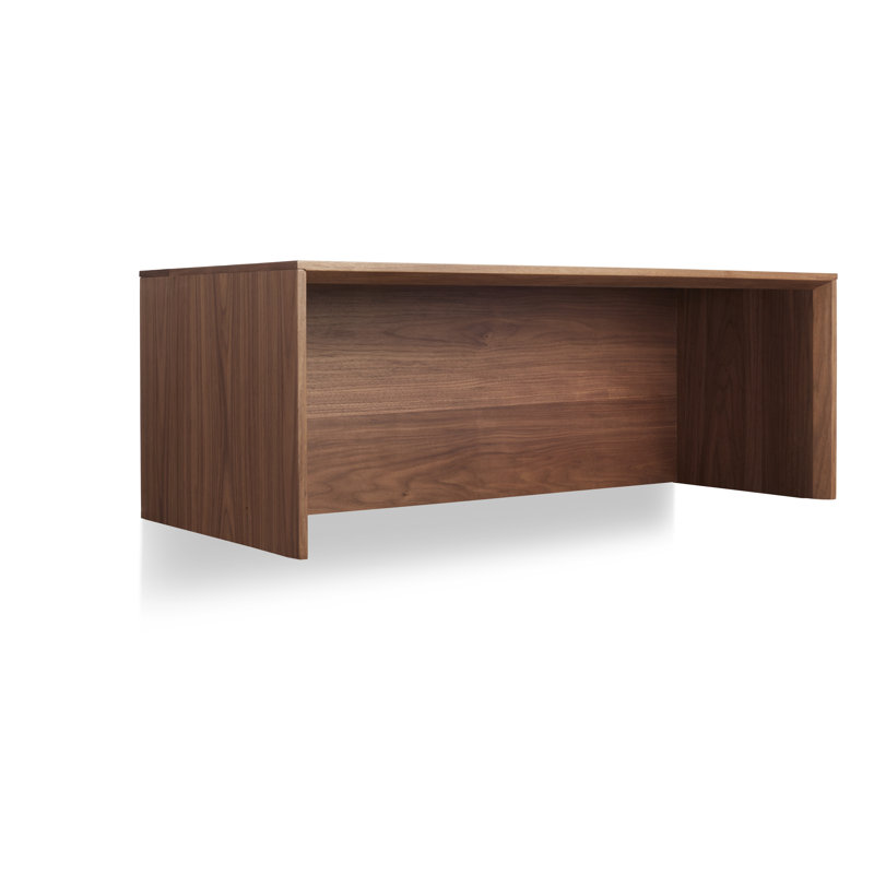Wonder Wall 2.0 Solid Wood Desk, Walnut
