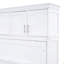 Lit escamotable double pleine grandeur avec armoires supérieures-1477694613-1477694612