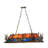 Rustic Lodge 9 - Light Antique Copper Pool Table Lights Pendant