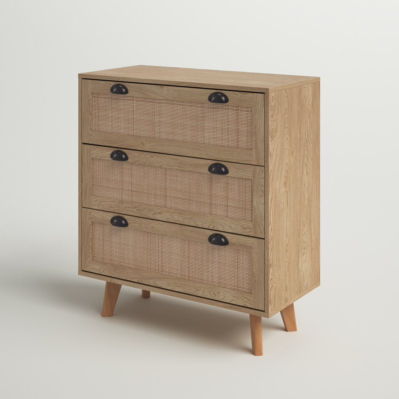3 - Drawer Rectangle Accent Chest