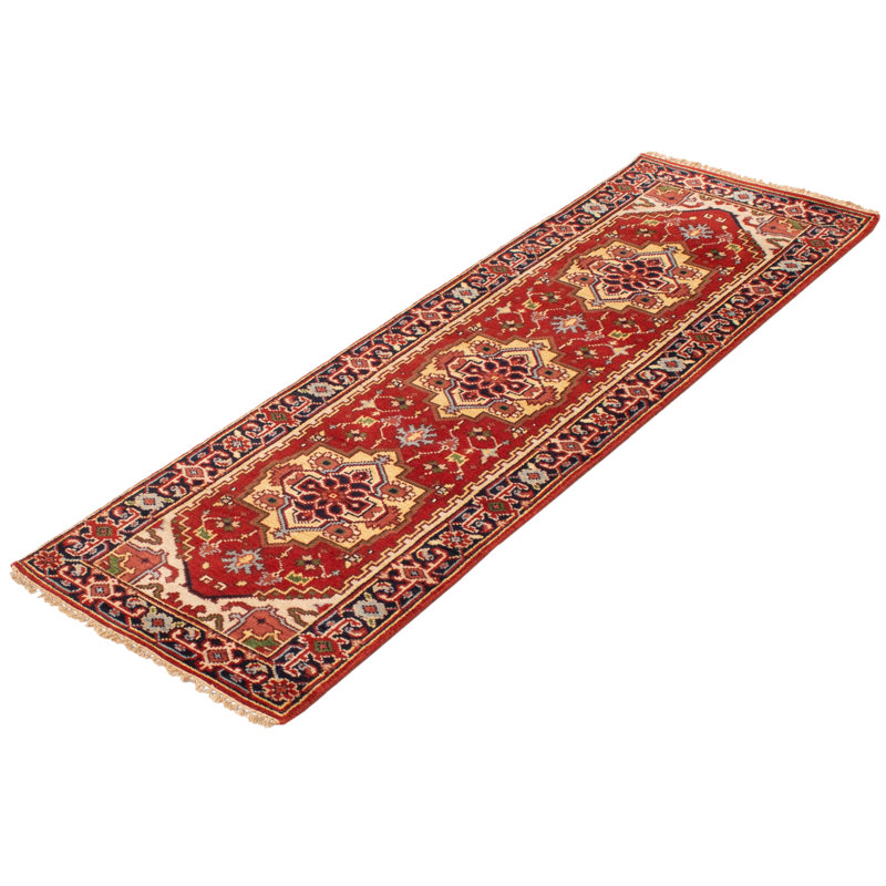 Tapis rouge Anaclara Heritage 2 pi 6 po x 7 pi 10 po