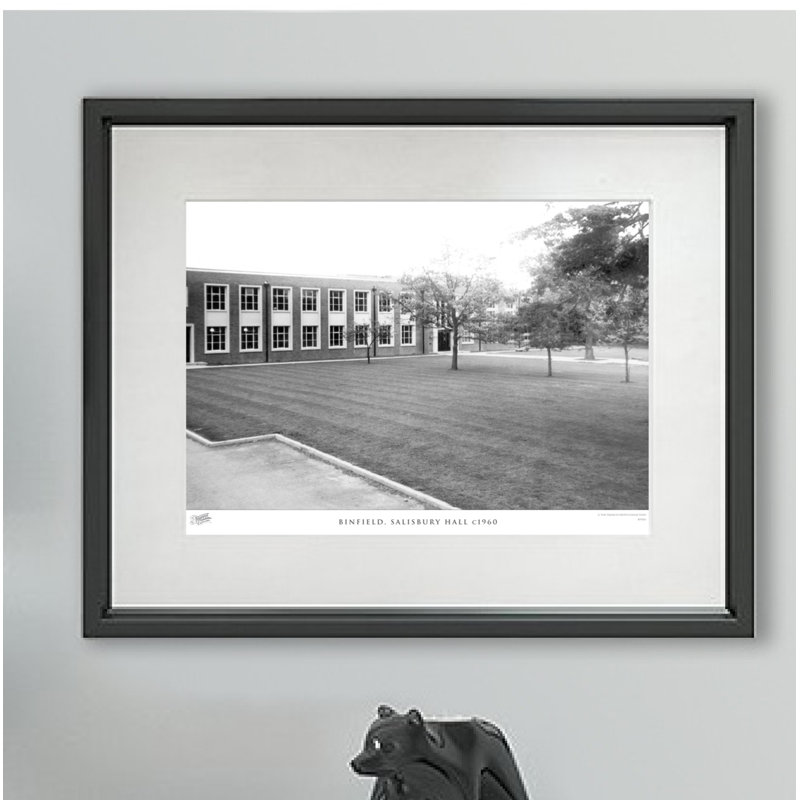 Binfield, Salisbury Hall C1960 - Single Picture Frame Print, 40cm H X 50cm W x 2cm D