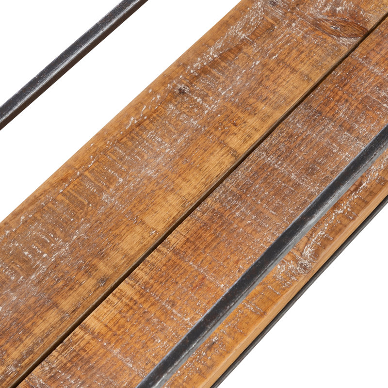 2 Piece Metal Floating Shelf