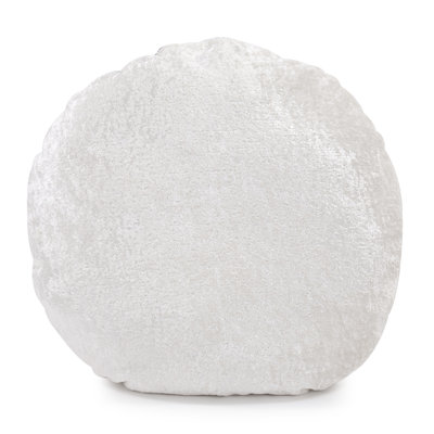 Round Velvet Pillow Cover & Insert