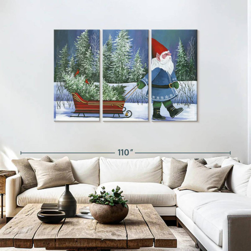 Kelan Nothern Gnome, 48" H x 74" W