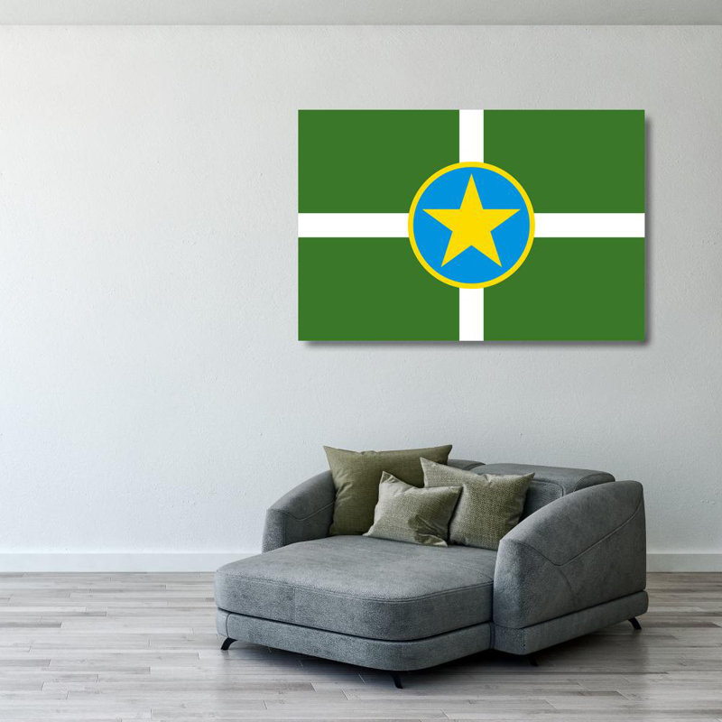 Jackson, Mississippi, 27" H x 40" W