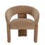 Fauteuils d'appoint demi-tonneau modernes Mid-Century-1343807554