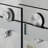76 in. H Double Added Frameless Shower Door with Clear Glass-80777995