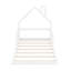 Lit simple blanc avec tête de lit en bois massif + jolie chambre à coucher qui rehausse l'attrait visuel-1776737891-1776737889