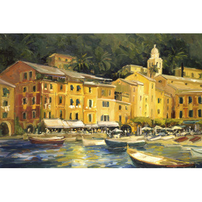Scenic Italy II - Wrapped Canvas Painting