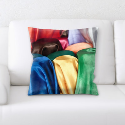 Asalci Microsuede Reversible Throw Pillow