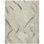 Hand Knotted Abstract Area Rug in Beige/Charcoal Gray