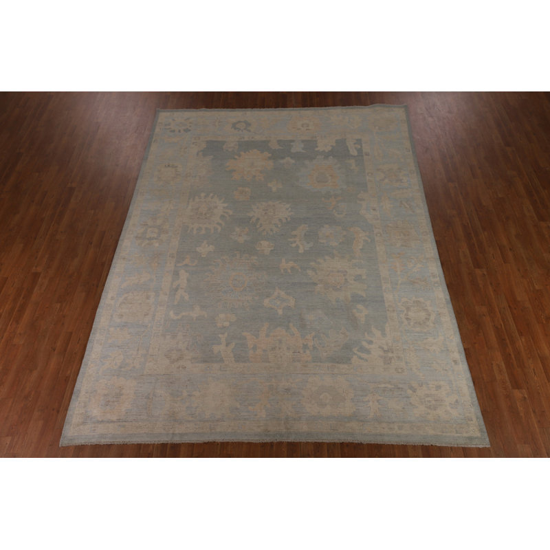 Vegetable Dye Oushak Turkish Area Rug