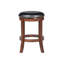 Ameil Swivel Upholstered Counter Stool with Solid Wood Frame-15247958-48118717