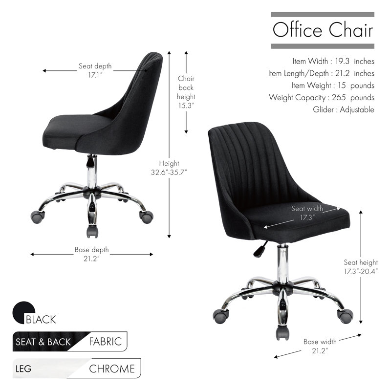 Office Chair, Black
