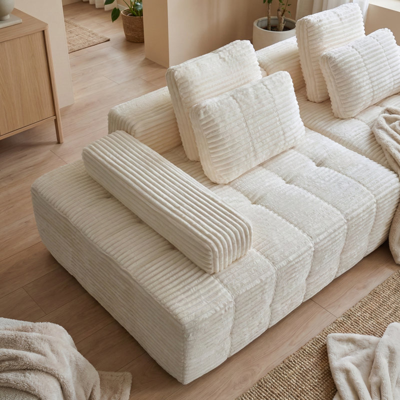 Cloud Modular Sectional Couch, Beige